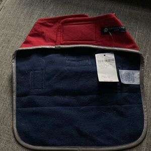 Land’s End red jacket